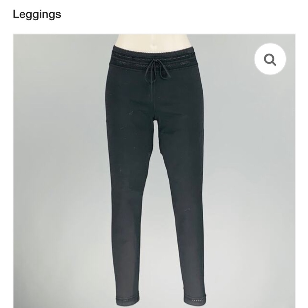 ALAIA Edition 1993 The Kint Leggings in Black Women's Size 38